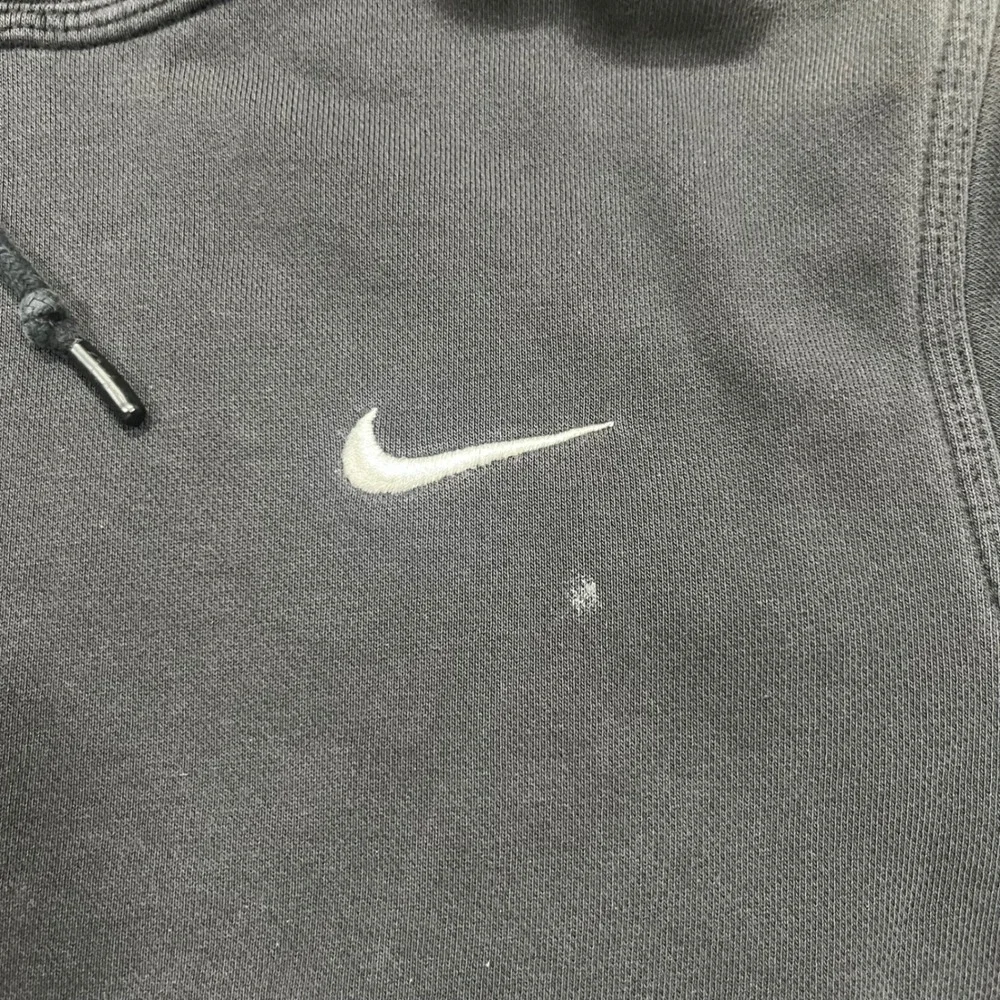 Nike Mens Sportswear Club Fleece Hoodie Black Pullover Swoosh Logo Size Medium